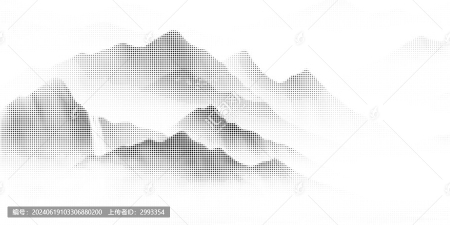 圓點山水玻璃貼膜