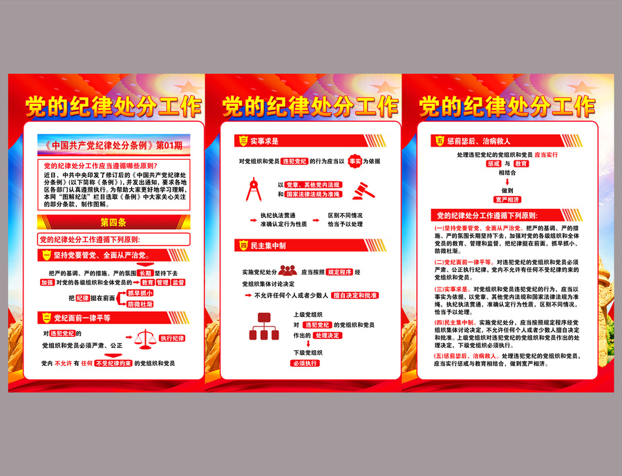 黨的紀(jì)律處分工作