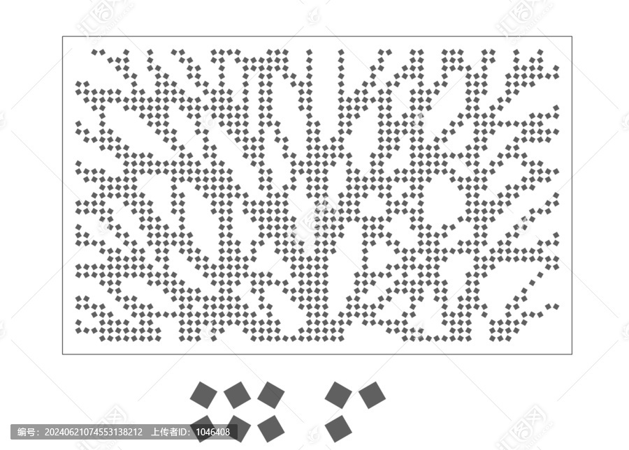正方塊沖孔樹