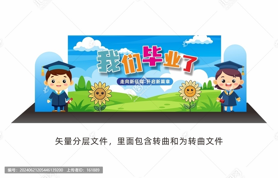 我們畢業了