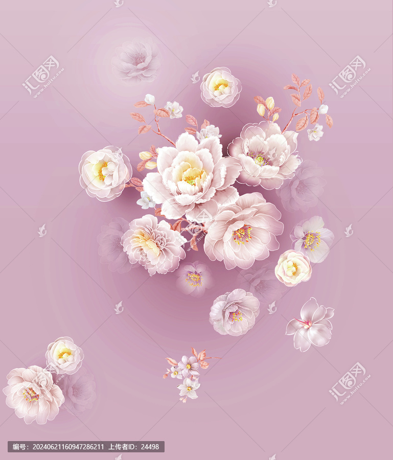 高清數(shù)碼花卉