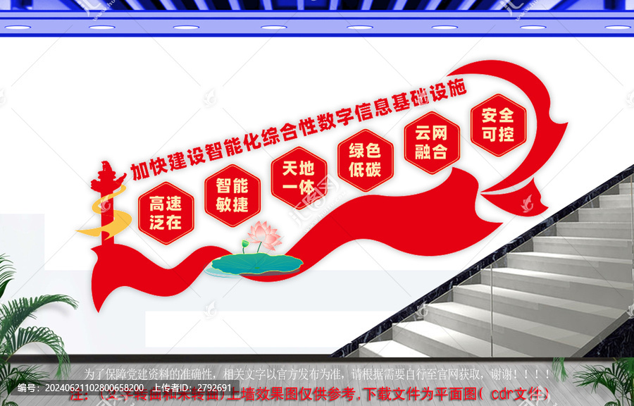 數(shù)字信息基礎(chǔ)設(shè)施建設(shè)文化墻