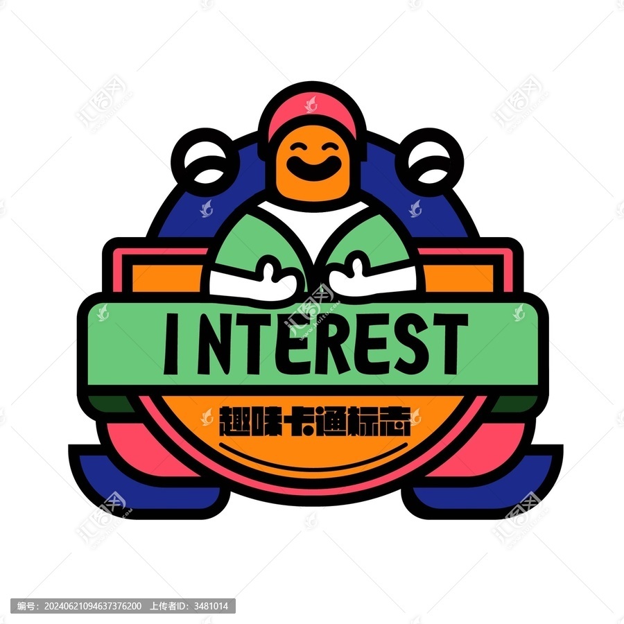 趣味卡通標(biāo)志