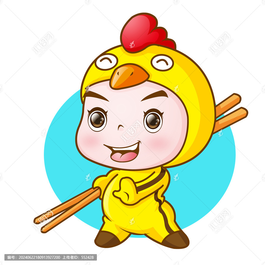 雞仔小子卡通
