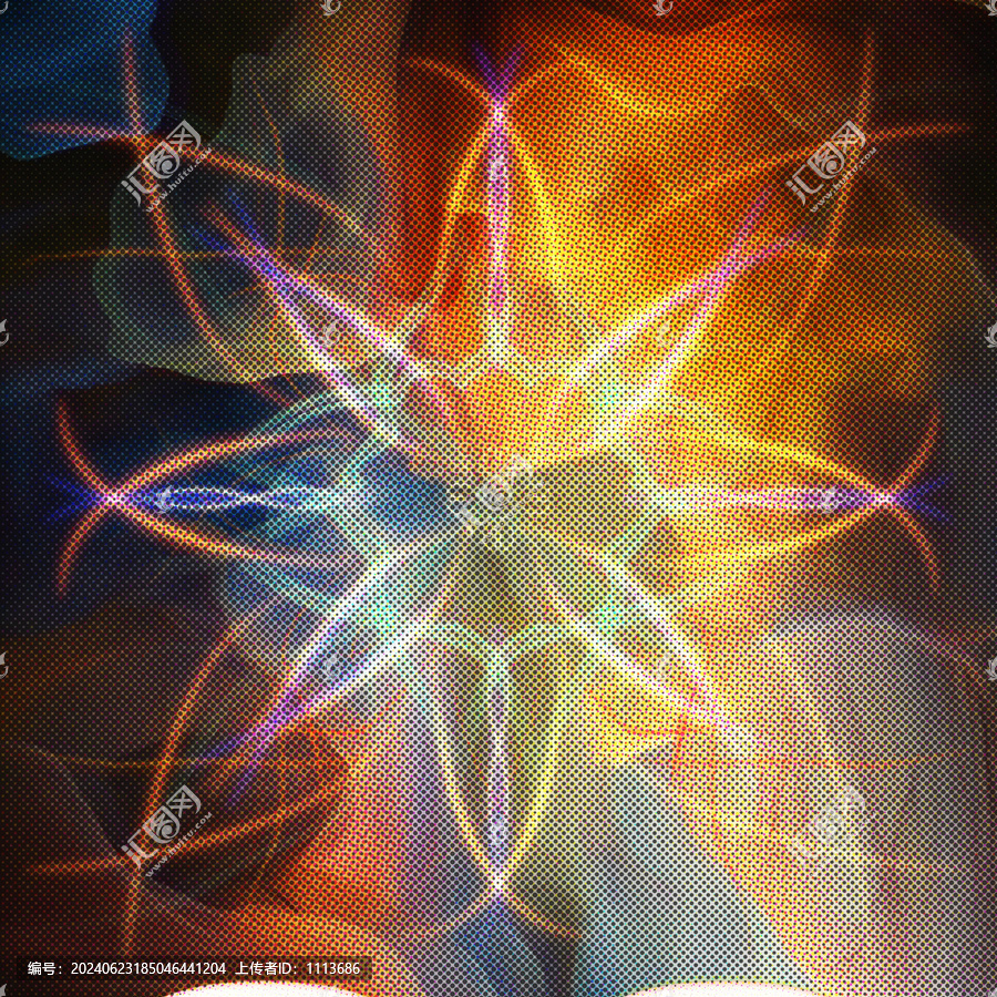 炫麗的夢(mèng)幻流體畫
