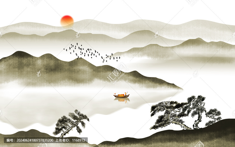 古風山水畫
