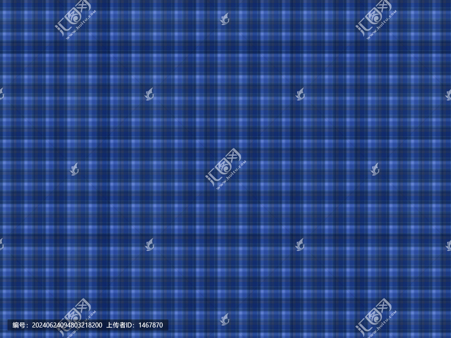 藍色面料格子底紋
