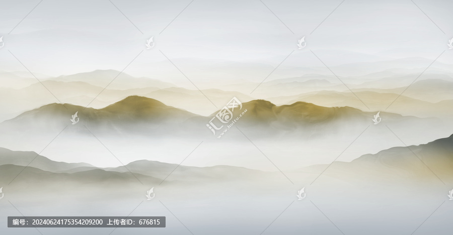 水墨山水畫
