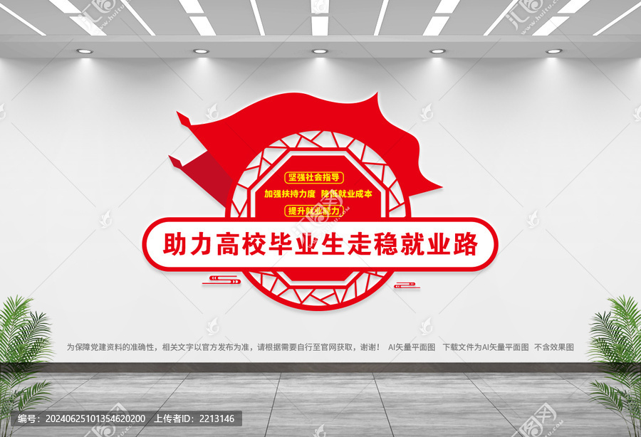 大學(xué)生就業(yè)宣傳文化墻