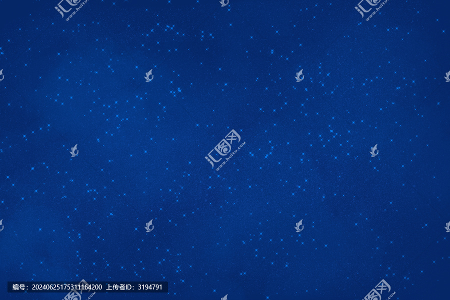 藍色星空背景