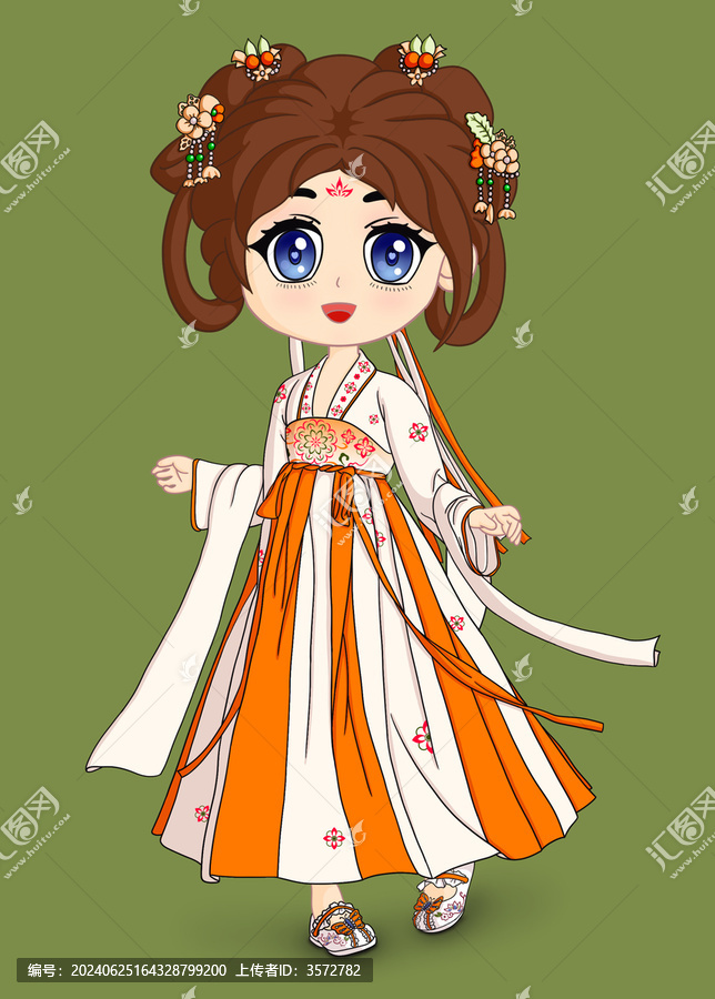 漢服小女孩