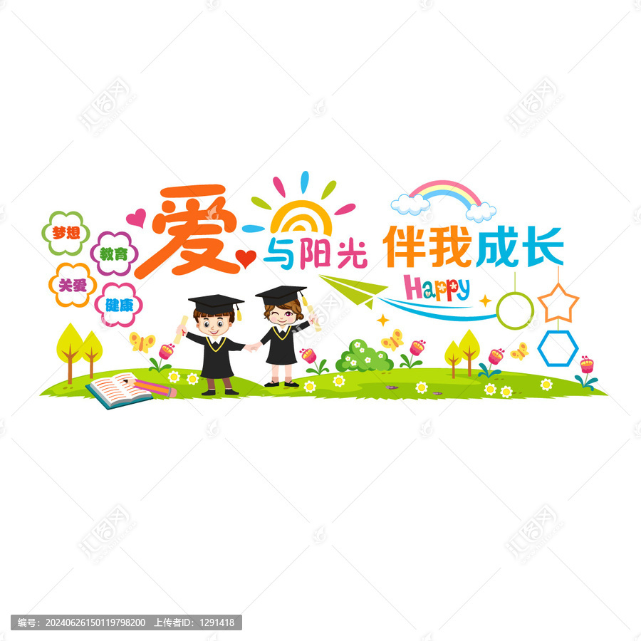幼兒園形象文化墻