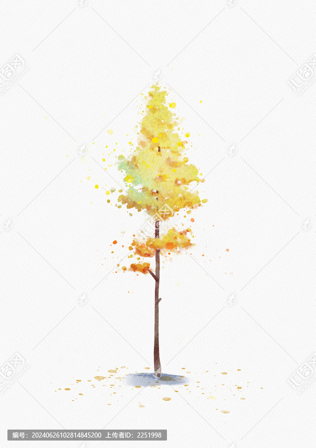 秋天的樹
