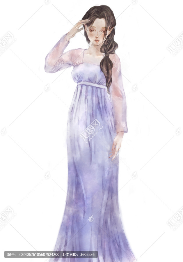 古風女性人物立繪