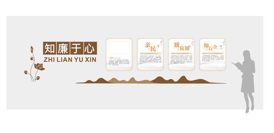 傳統(tǒng)文化墻校園文化墻展板