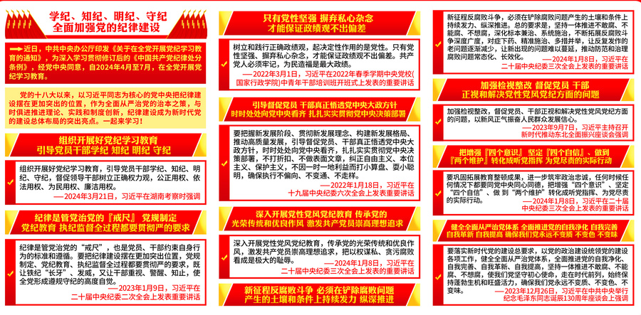 黨紀(jì)學(xué)習(xí)教育