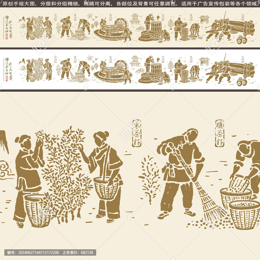 傳統(tǒng)茶籽油加工流程圖