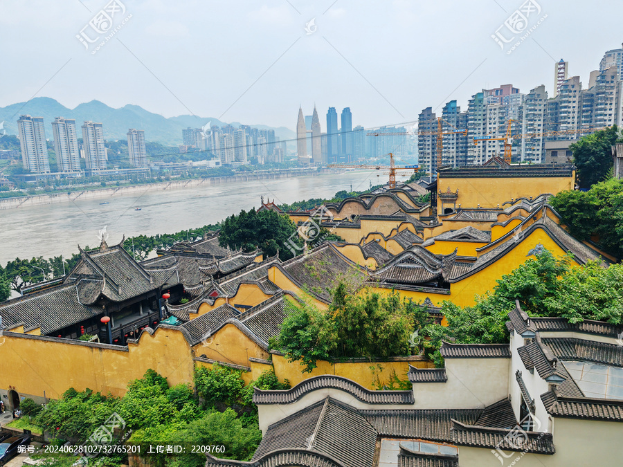 重慶湖廣會館建筑群全景