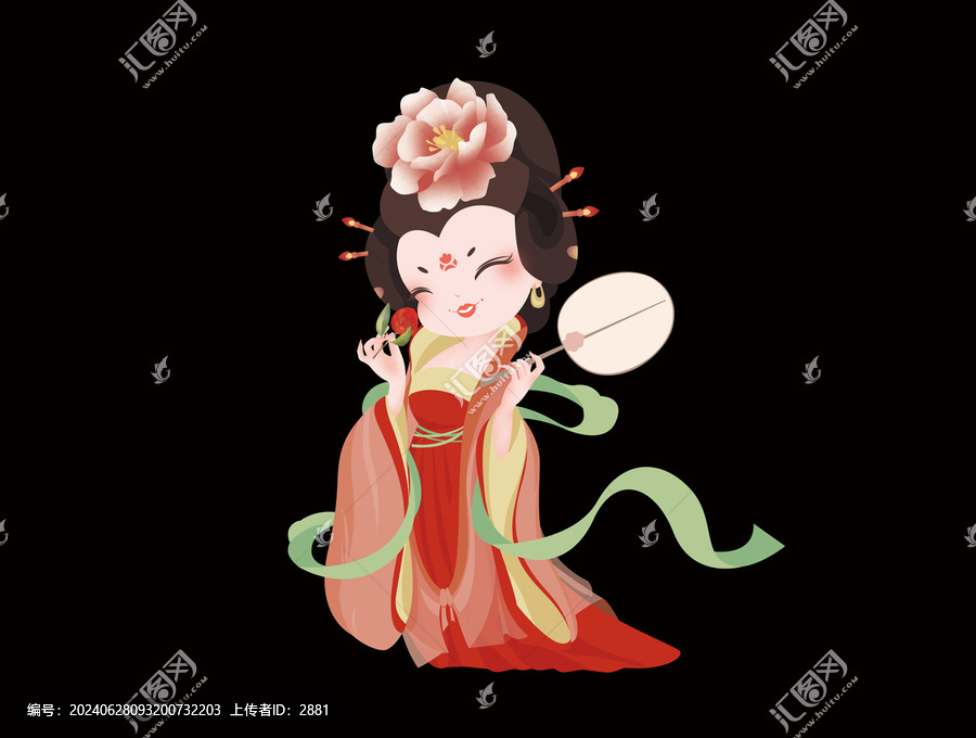 貴妃卡通