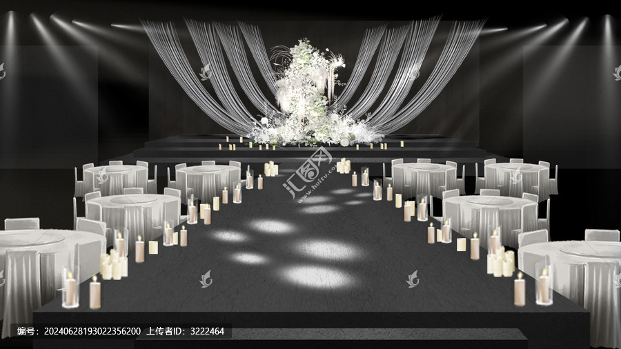 白綠秀場風(fēng)婚禮