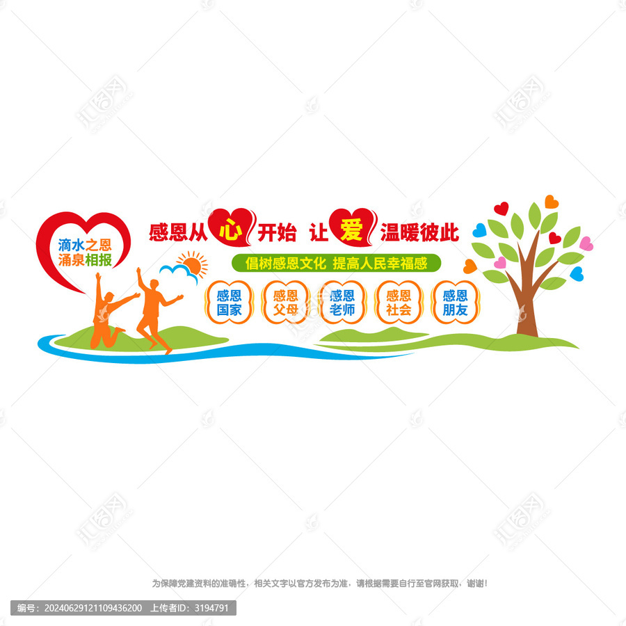 感恩文化墻