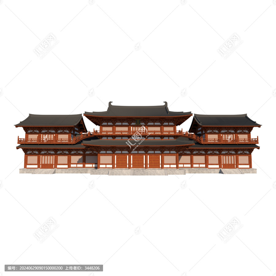 唐式藏經(jīng)閣效果圖