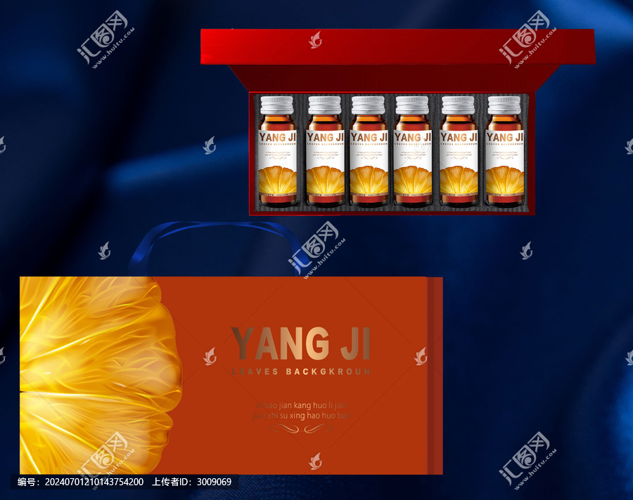 品服液包裝樣機