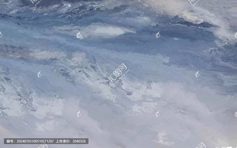簡約水墨山水
