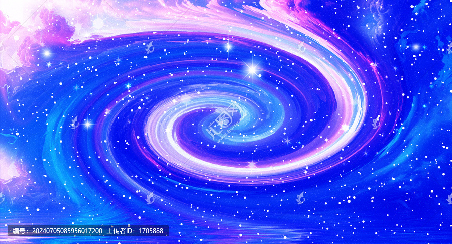 唯美旋渦星空