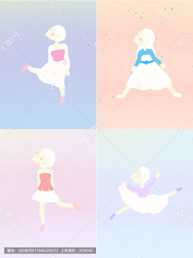 女孩的小動(dòng)作