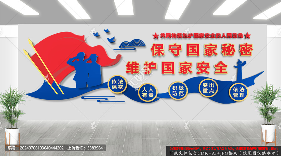 保密文化墻