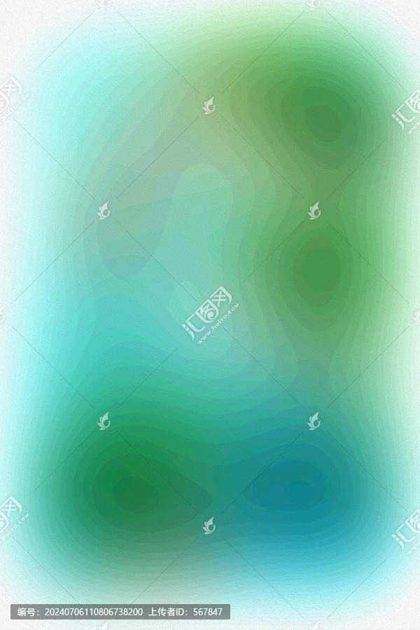 抽象水墨波紋