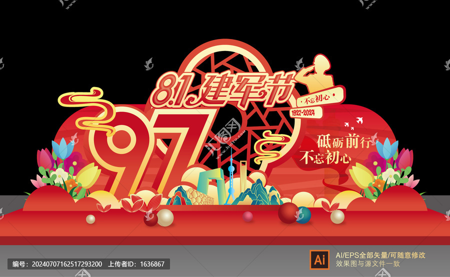 97周年美陳