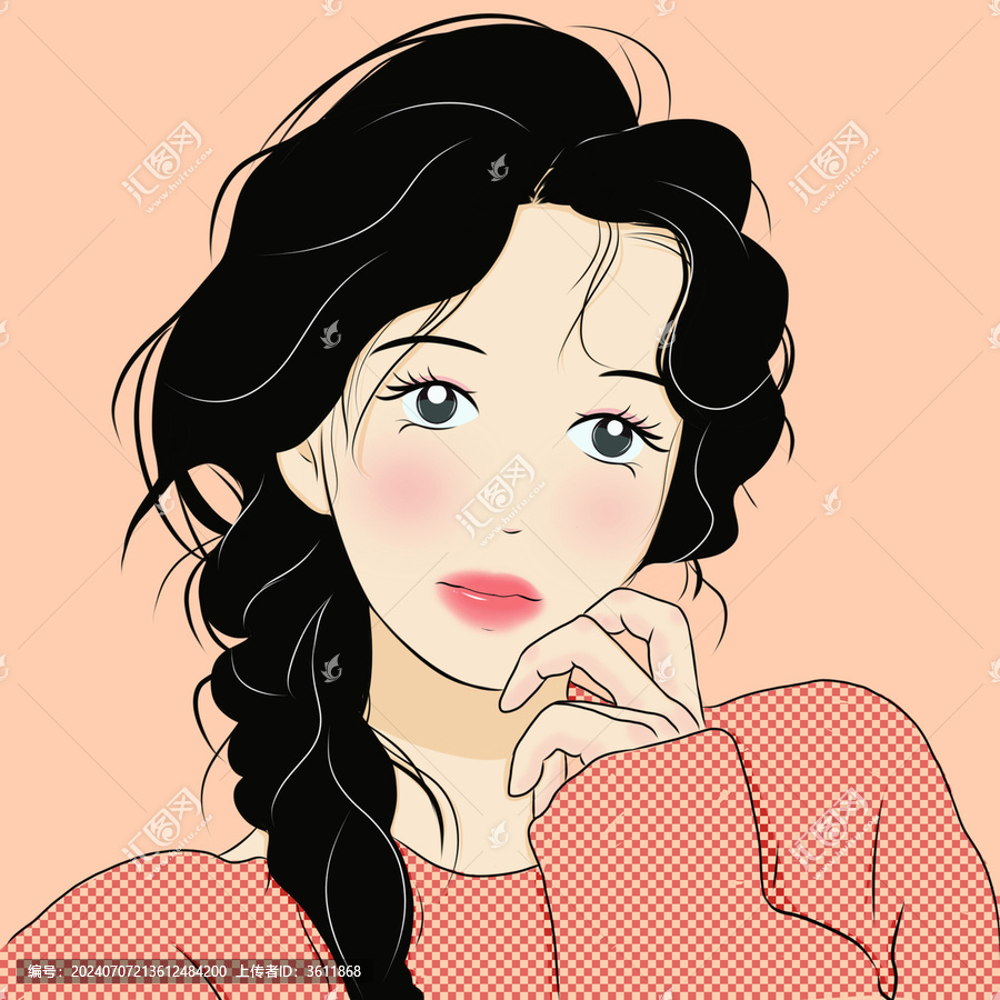 簡約頭像