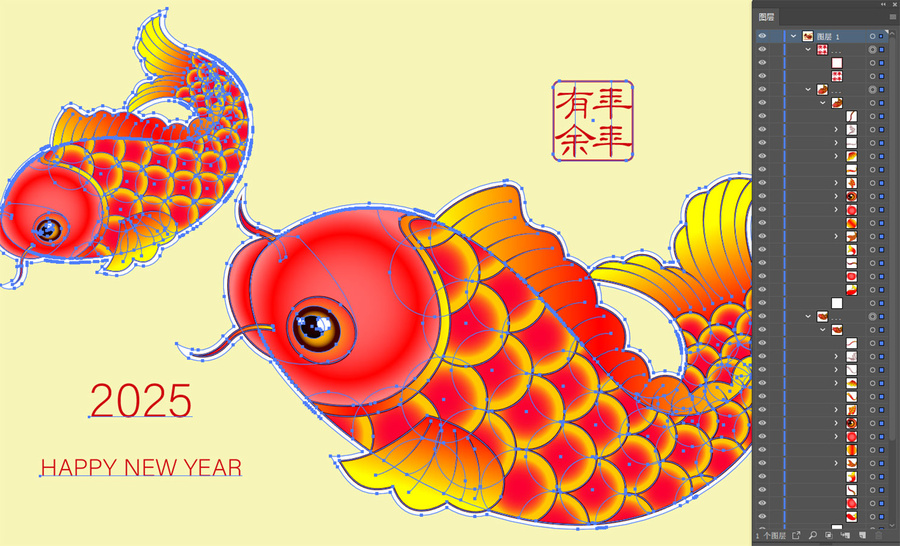 2025蛇年錦鯉