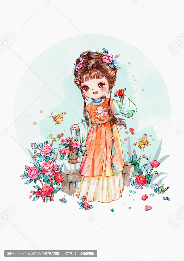 古風Q版明制少女