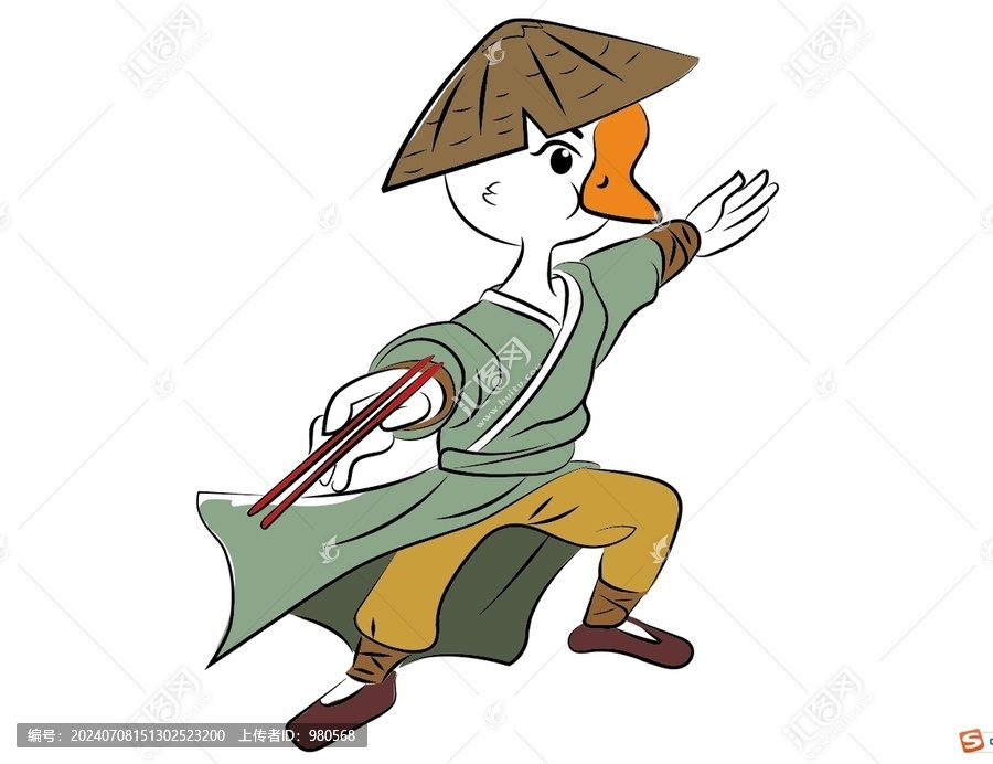 鵝卡通
