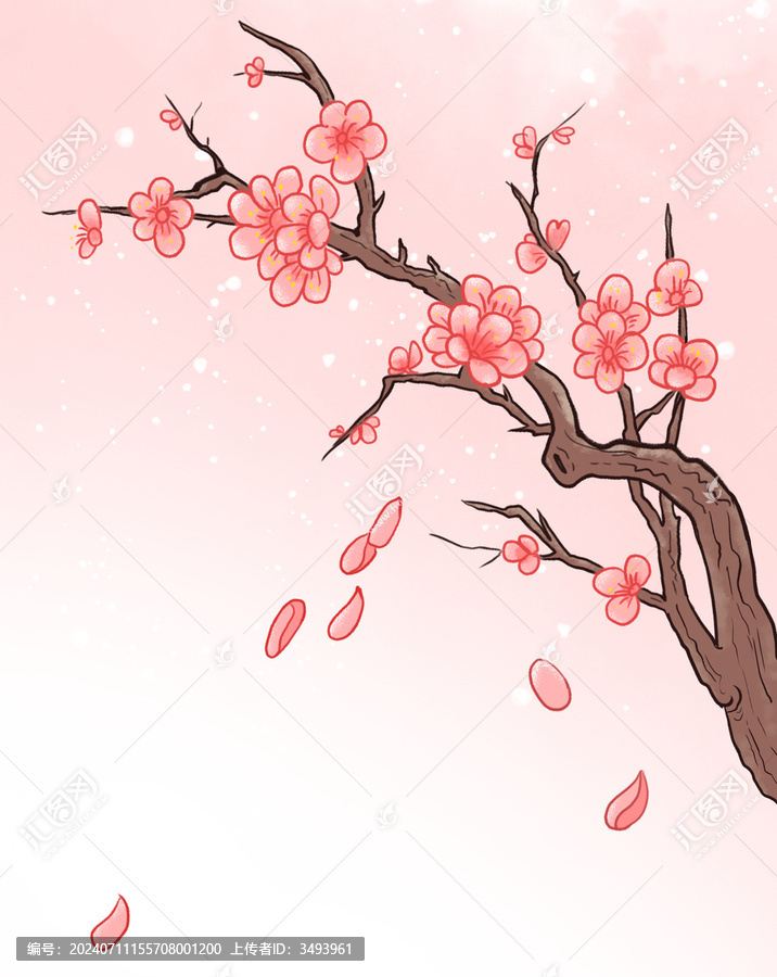 桃花粉色桃