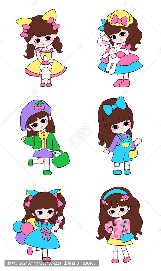 Q版女孩
