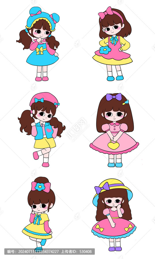 Q版女孩