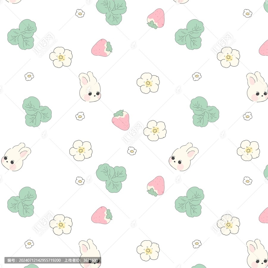 草莓小兔