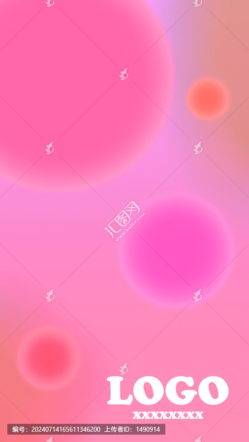 可愛圓形風(fēng)格背景