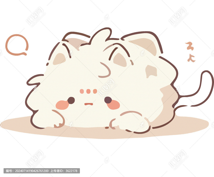 卡通小貓