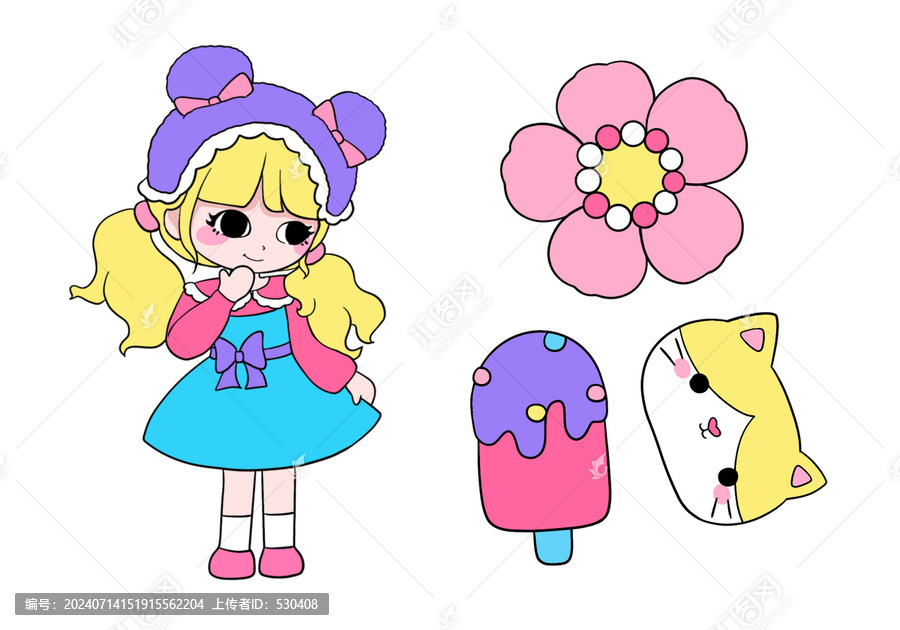 Q版女孩