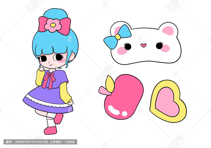 Q版女孩