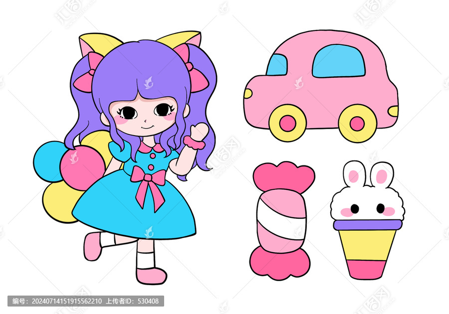 Q版女孩