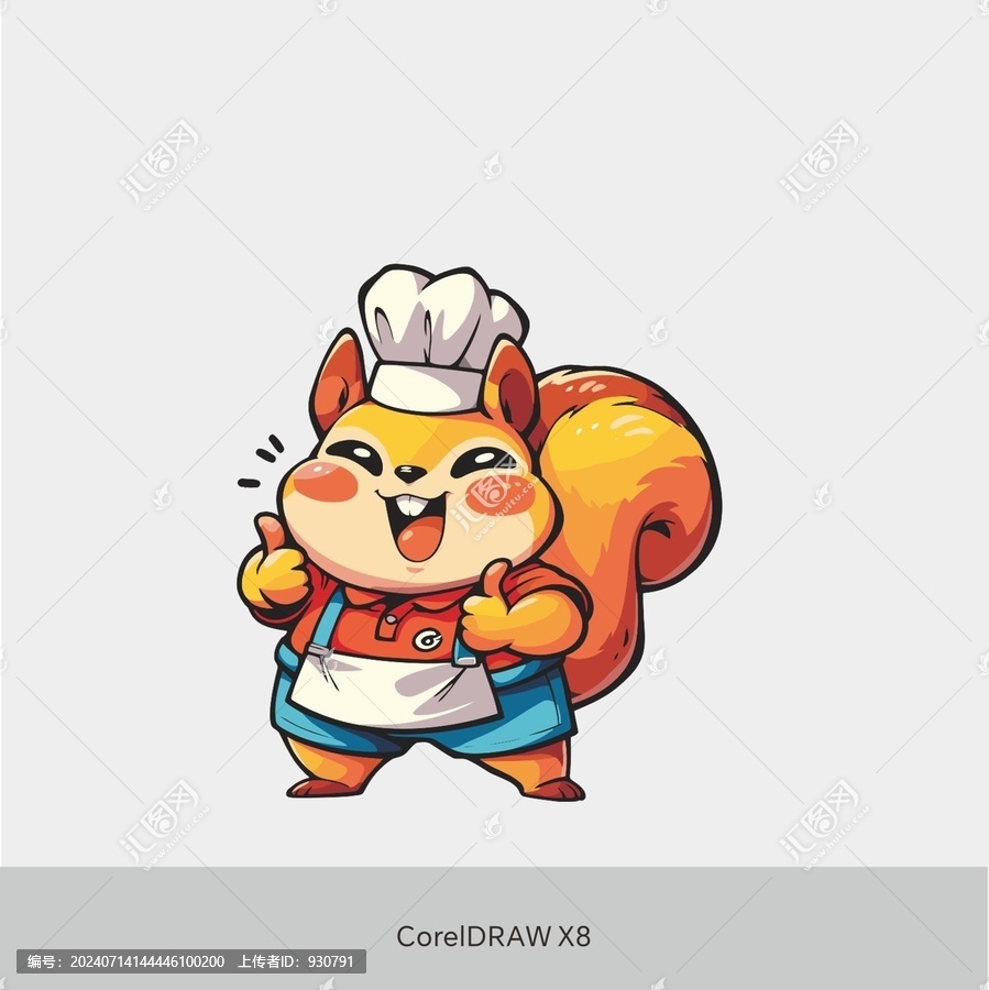 松鼠廚師