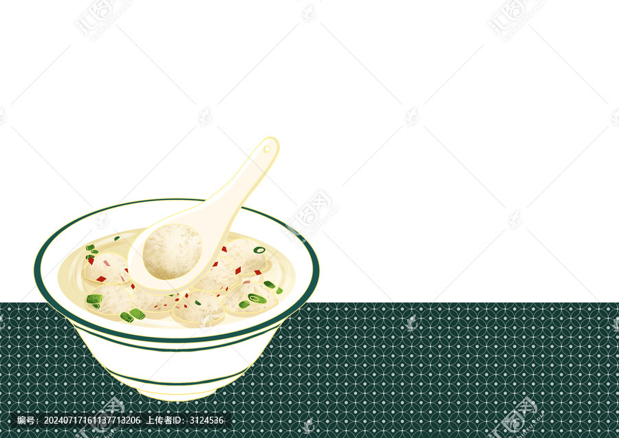 福建省特色美食小吃深滬水丸