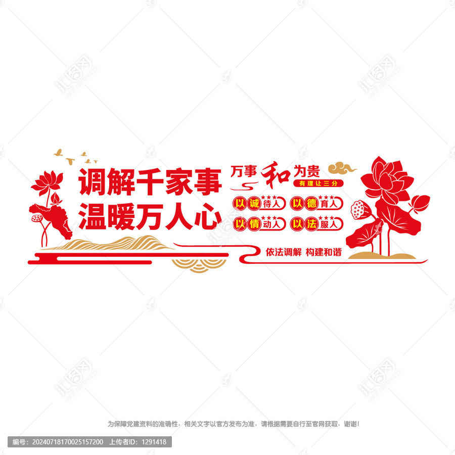 人民調解宣傳墻
