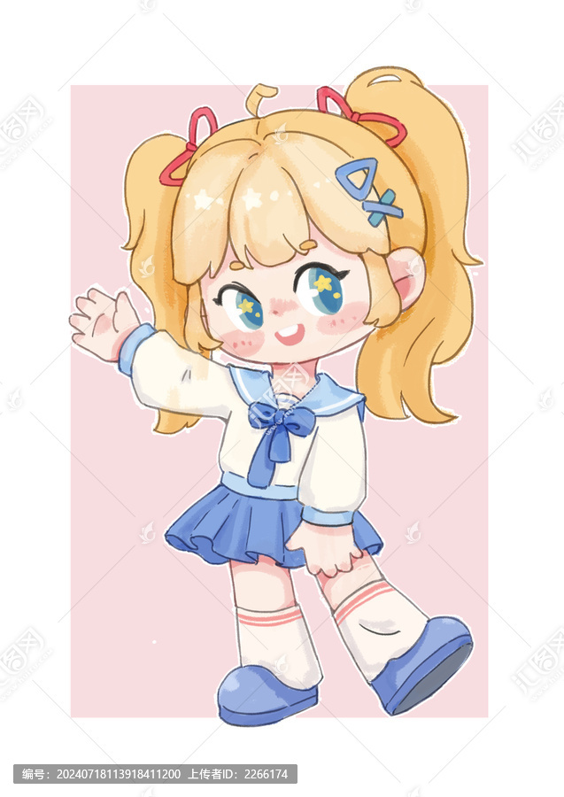 q版可愛女孩